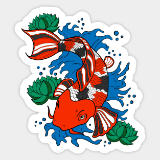 Koi Fish Sticker